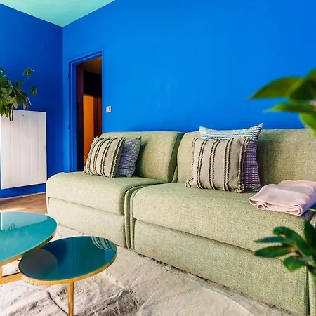 Apartment Luna - Cosy 50m2 - Place Parking Prive -ascenseur - Position Gare - Pompidou - Nouvelle - 2 A 4 Personnes Metz