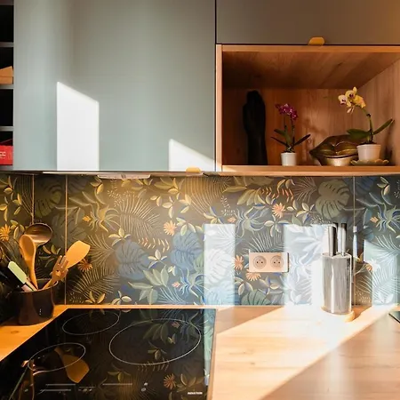 Luna - Cosy 50m2 - Place Parking Prive -ascenseur - Position Gare - Pompidou - Nouvelle - 2 A 4 Personnes 公寓 梅斯