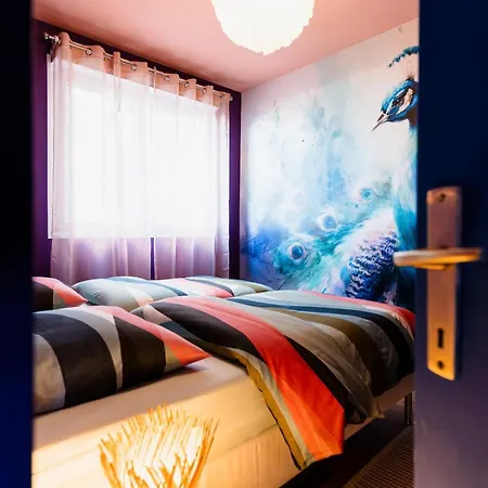 Luna - Cosy 50m2 - Place Parking Prive -ascenseur - Position Gare - Pompidou - Nouvelle - 2 A 4 Personnes Apartmán *