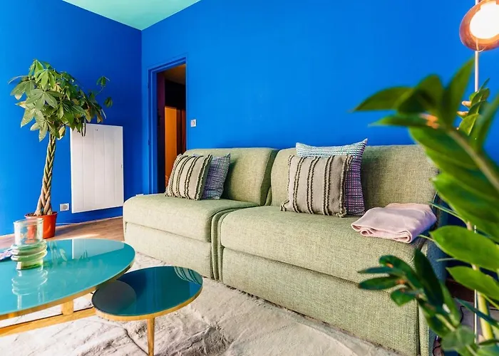 아파트 Luna - Cosy 50m2 - Place Parking Prive -ascenseur - Position Gare - Pompidou - Nouvelle - 2 A 4 Personnes 메스