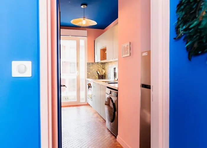 Luna - Cosy 50m2 - Place Parking Prive -ascenseur - Position Gare - Pompidou - Nouvelle - 2 A 4 Personnes 메스